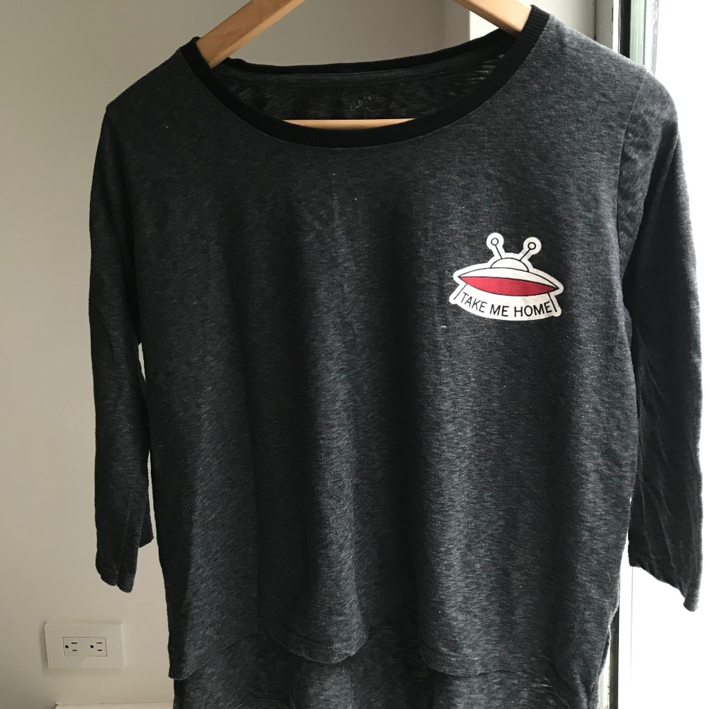 Quarter Sleeve Alien Shirt